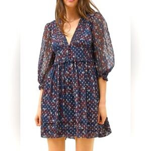 💚💚Urban Outfitters Cheetah Print Chiffon Mini Dress.